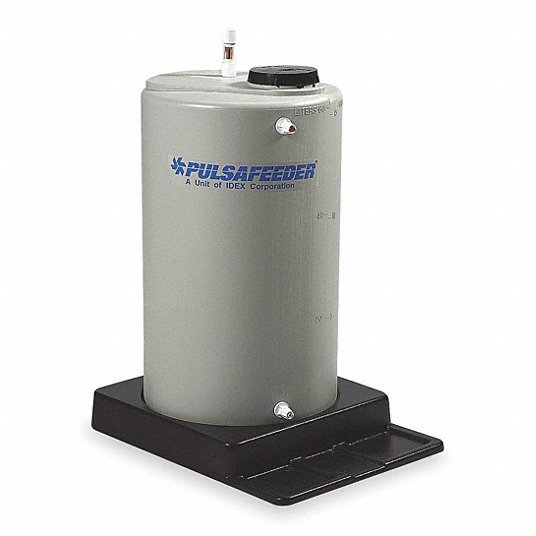 Chemical Solution Tank: Polyethylene, Liquid Feed Pumps