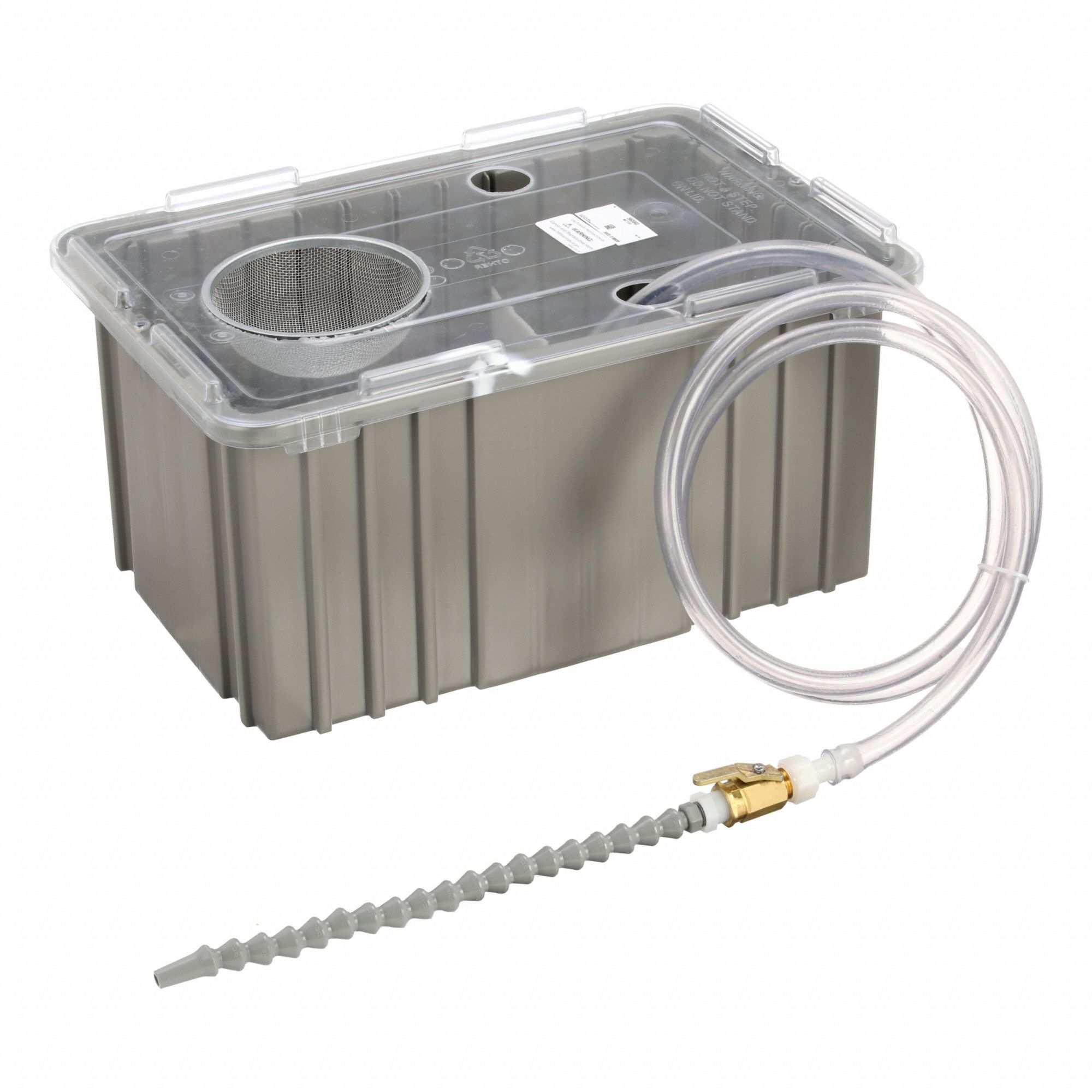 Flood Coolant System: 5 gal Capacity