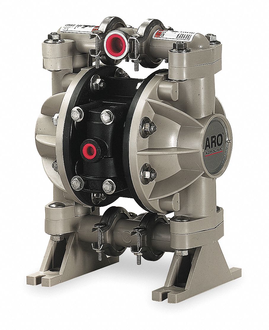 DOUBLE DIAPHRAGM PUMP,AIR OPERATED,150F