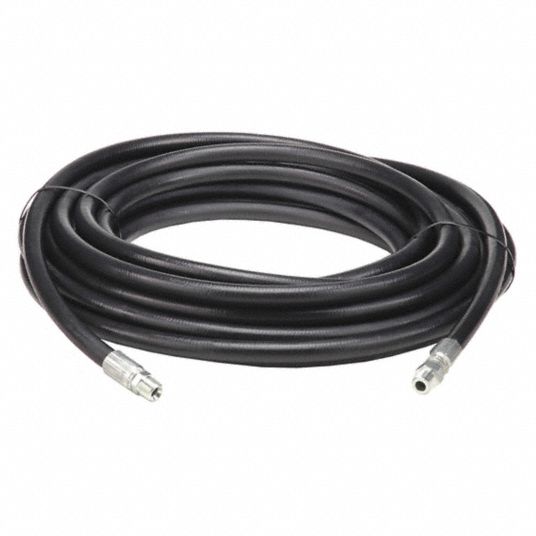 50' Kobrajet Pressure Washer Hose Black, 50 Foot