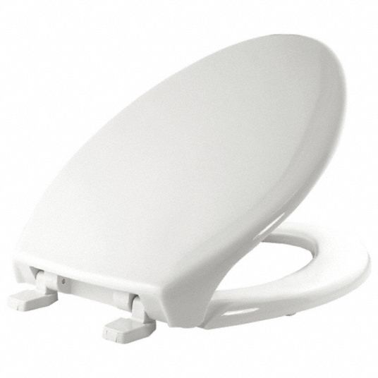 Bemis Elongated Standard Toilet Seat Type Closed Front Includes Cover Yes White 2p890 1900 000 Grainger - Bemis Elongated Toilet Seat Installation Instructions