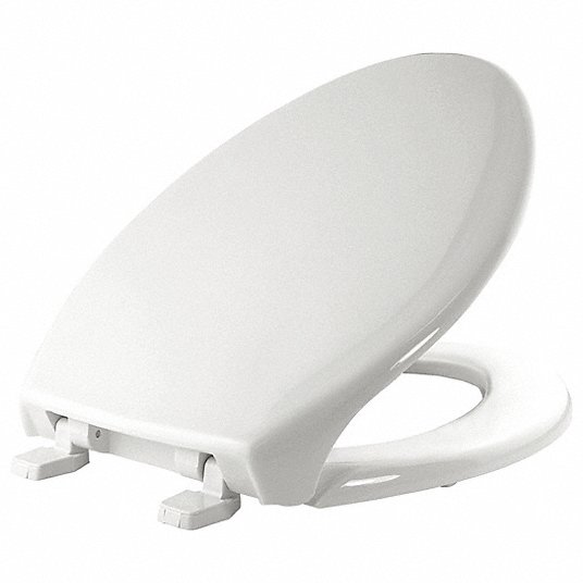 Standard Plastic Toilet Seat White 