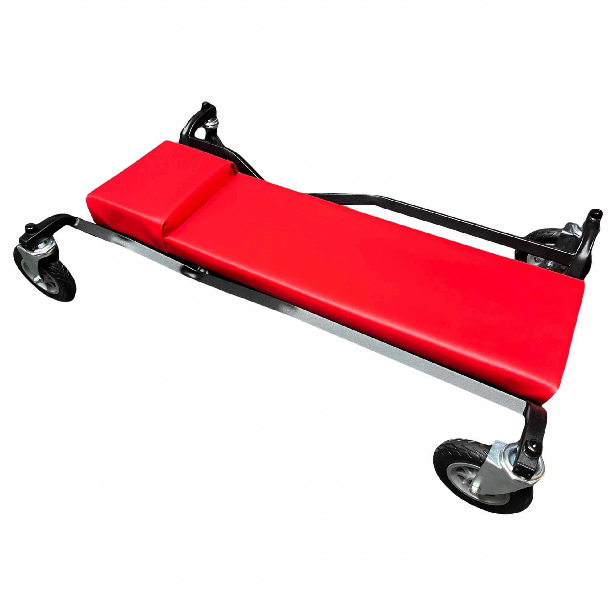 CREEPER, HEAVY-DUTY, 600 LB MAX LOAD CAPACITY, STEEL, STEEL, 40 IN