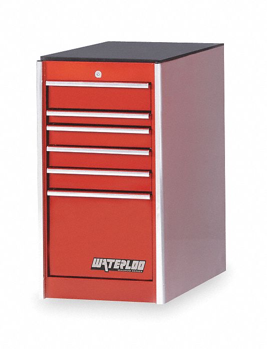 Waterloo Red Side Cabinet 43 H X 19 W X 30 X D Number Of