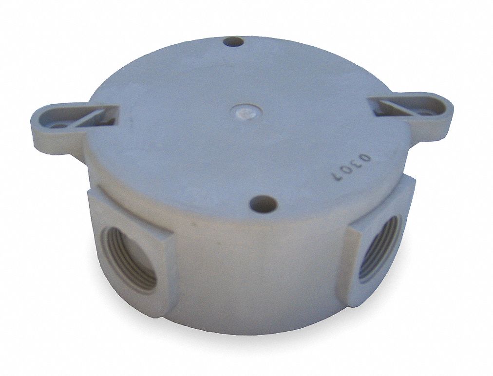 HAZARDOUS LOCATION CEILING BOX, CEILING MOUNTING, 4¾ IN L, FOR NV2 SERIES