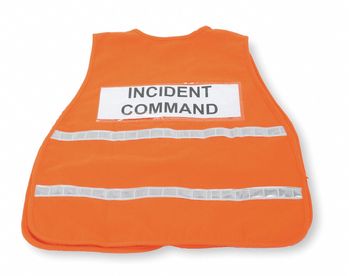 2PDL8 - D0401 Safety Vest Incident Polyester Orange