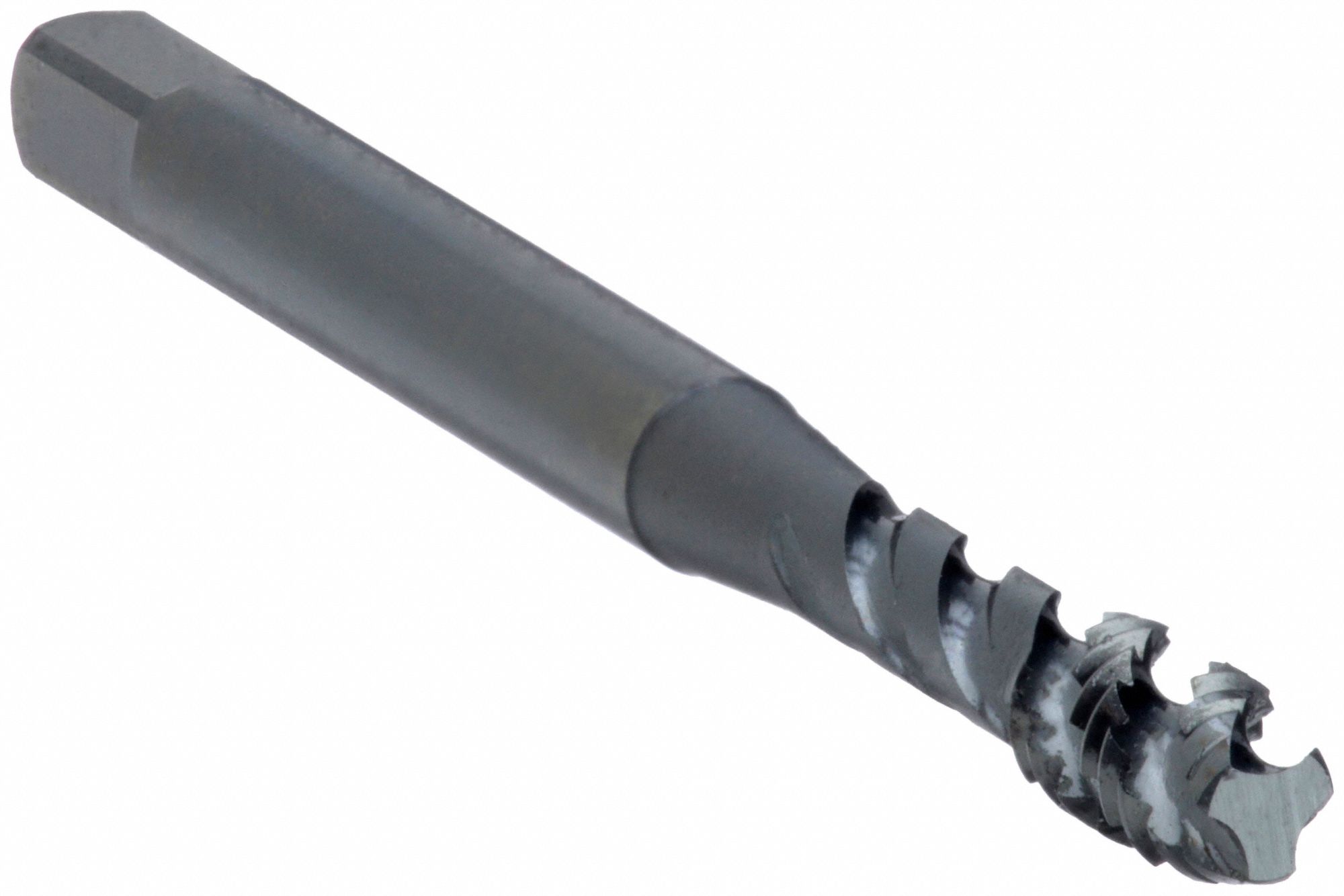 SPIRAL FLUTE TAP, #10-32 THREAD SIZE, 5/16 IN THREAD L, 2 11/32 IN L, RIGHT HAND, H3