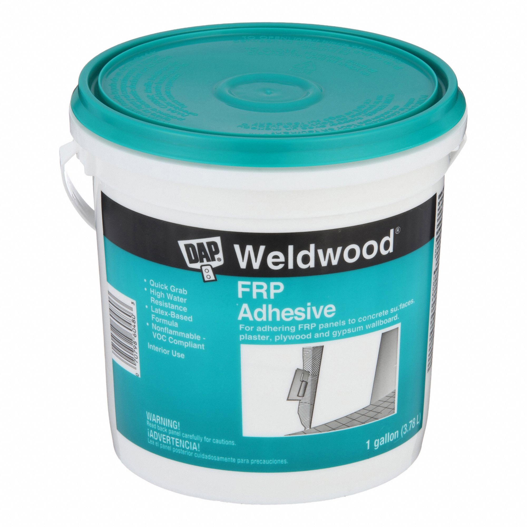 DAP, FRP, 1 gal, Construction Adhesive - 2PE41|60480 - Grainger