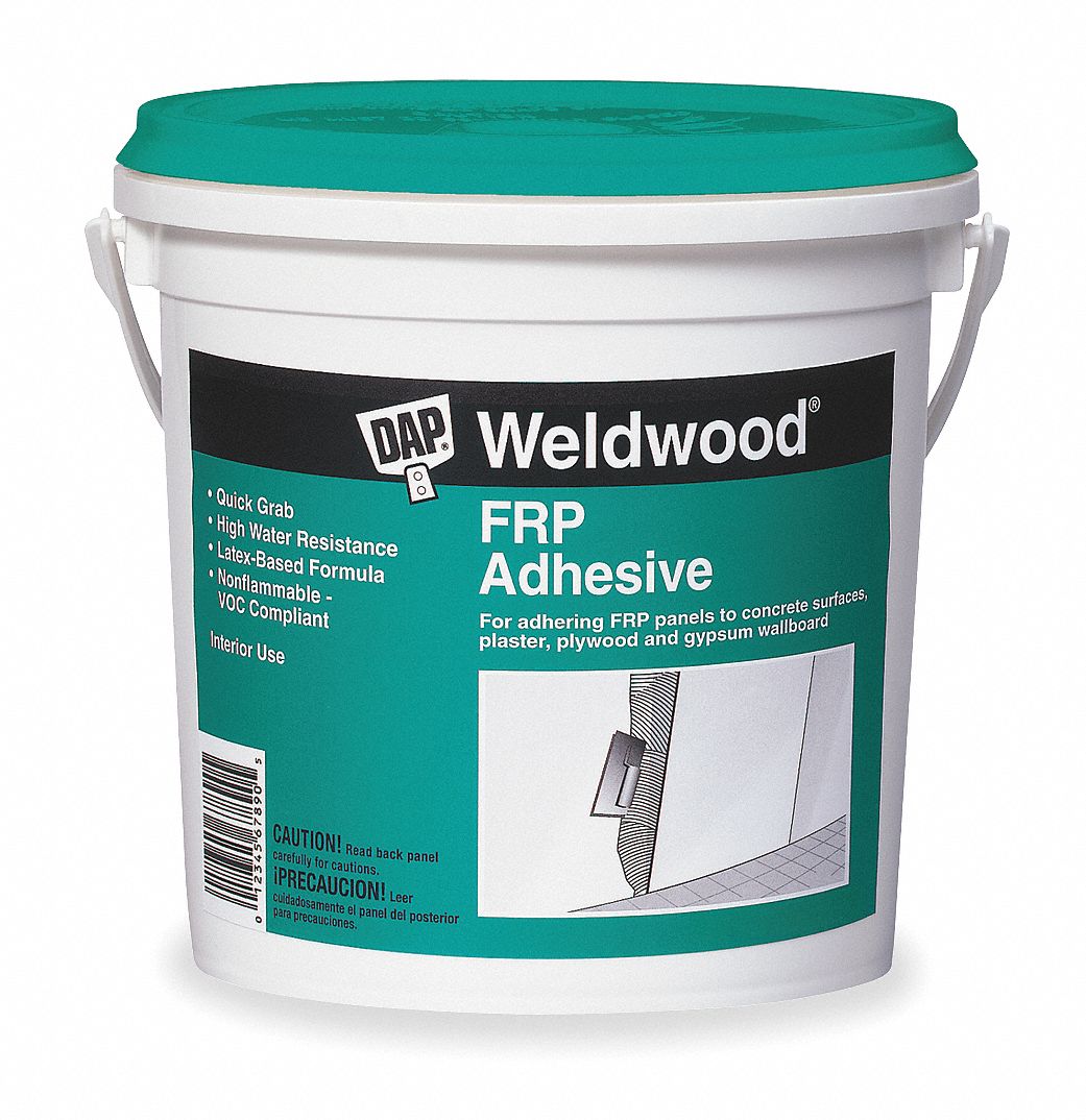 WELDWOOD Light Gray Fiberglass Reinforced Plastics (FRP) Adhesive, 1