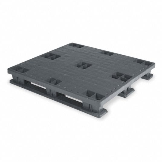 Stackable, 48 in Overall Lg, Pallet - 2PE67|PL4845073010999 - Grainger