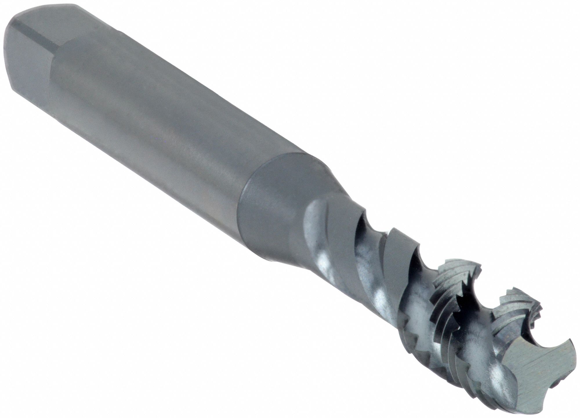 TARAUD &Agrave; CANNELURE H&Eacute;LICO&Iuml;DALE, FILETAGE 1/4 PO-28, FILETAGE 3/8 PO LONG, 2 1/2 PO LONG, FINISSEUR MODIFI&Eacute;, ACIER RAPIDE