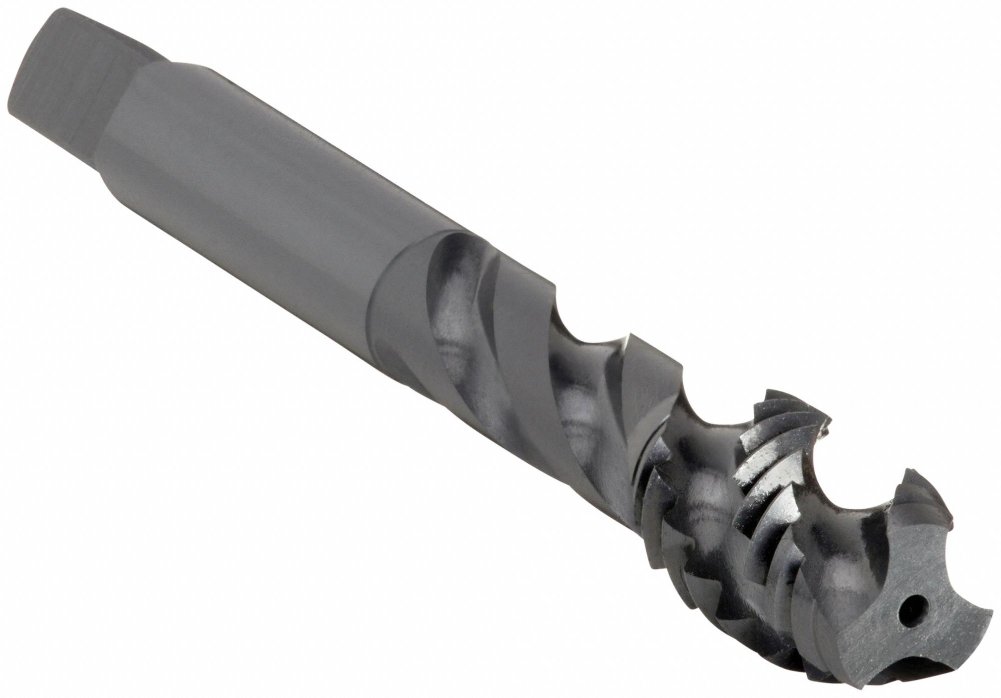 TARAUD À CANNELURE HÉLICOÏDALE, FILETAGE 7/16 PO-20, FILETAGE 9/16 PO LONG, 3⅛ PO LO, DROITIER, H3, ACIER RAPIDE