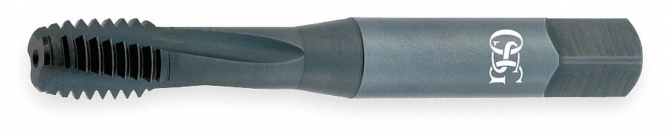 Spiral Flute Tap: 7/16"-20 Thread Size, 9/16 in Thread Lg, 3 1/8 in Overall Lg, Right Hand, H3