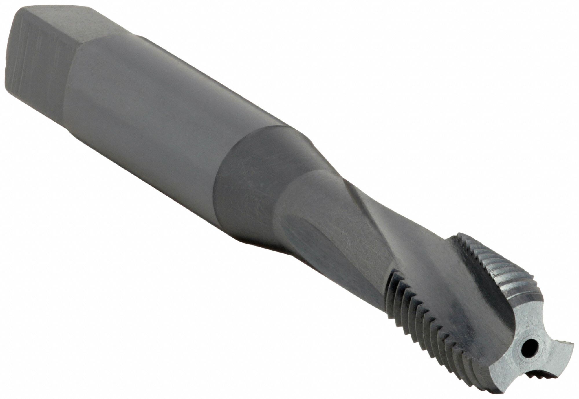 TARAUD À CANNELURE HÉLICOÏDALE, FILETAGE 3/8 PO-24, FILETAGE 1/2 PO LONG, 2 29/32 PO LO, DROITIER, H3