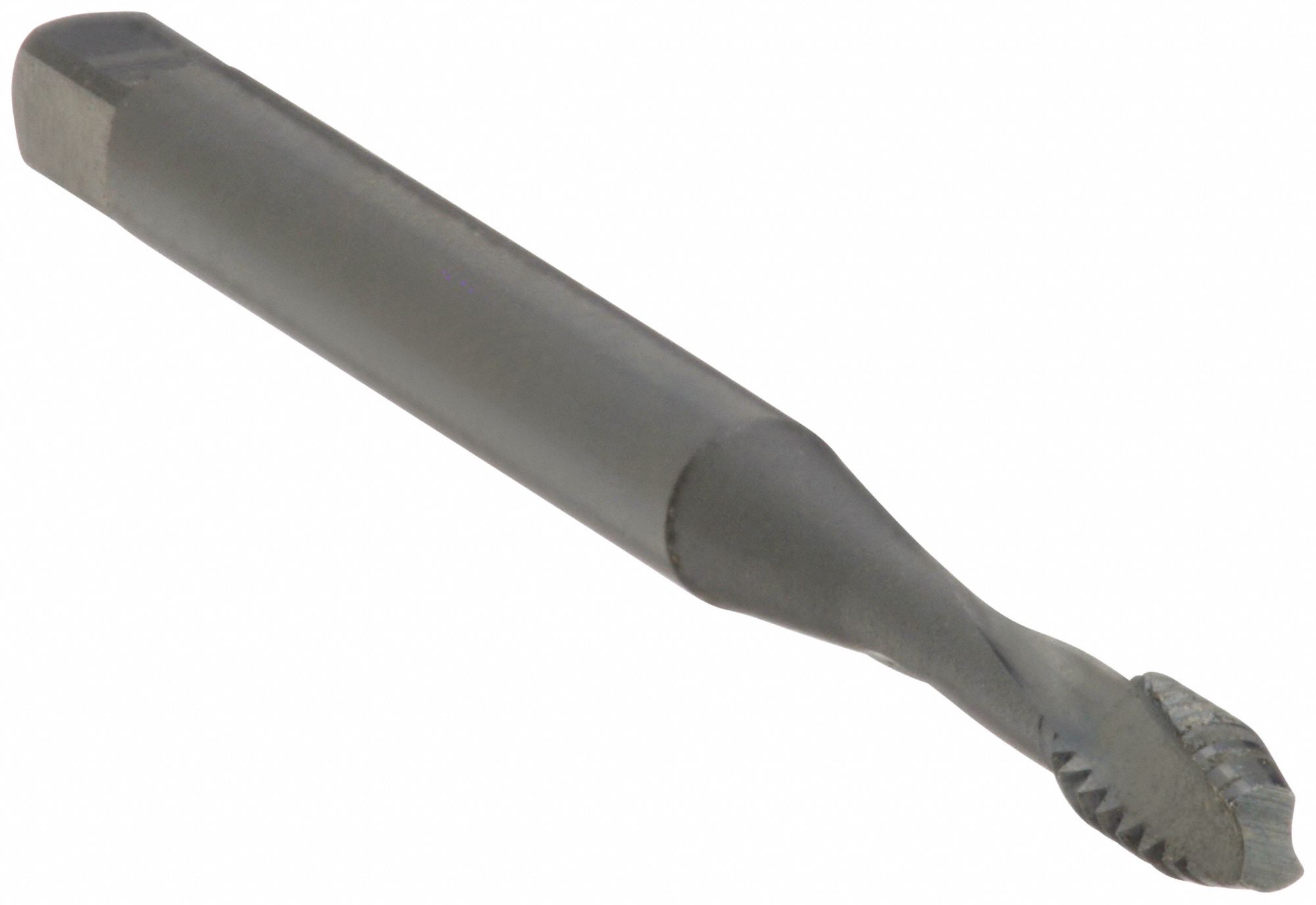 TARAUD À CANNELURE HÉLICOÏDALE, FILETAGE NO 4-40, FILETAGE 3/16 PO LO, 1 27/32 PO LO, DROITIER, H2