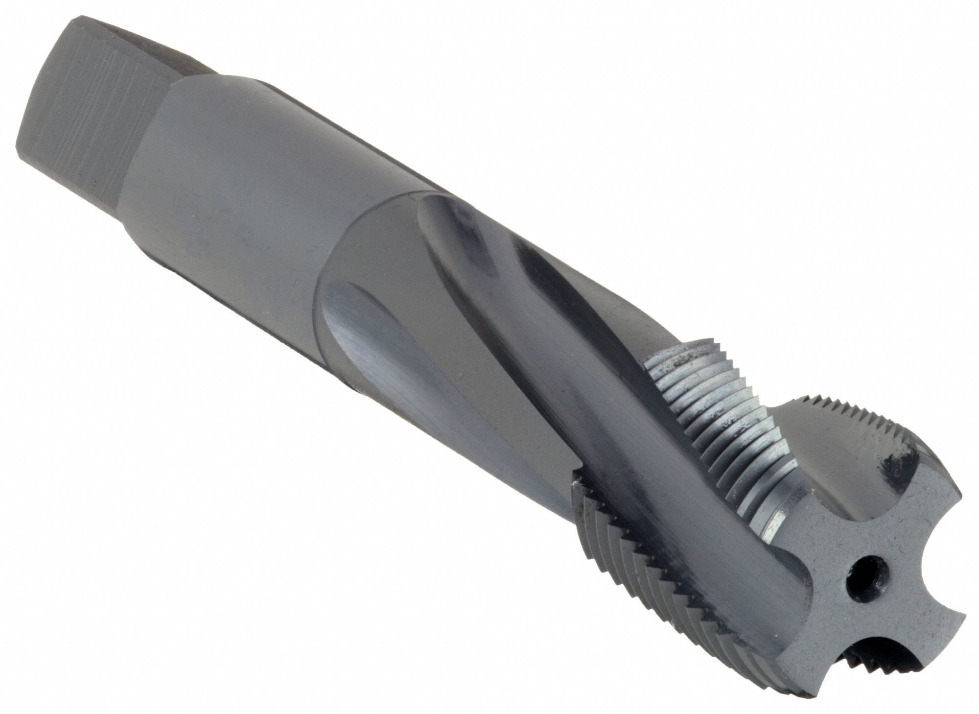 TARAUD À CANNELURE HÉLICOÏDALE, FILETAGE 3/4 PO-10, FILETAGE 3/4 PO LONG, 4¼ PO LONG, FINISSEUR MODIFIÉ