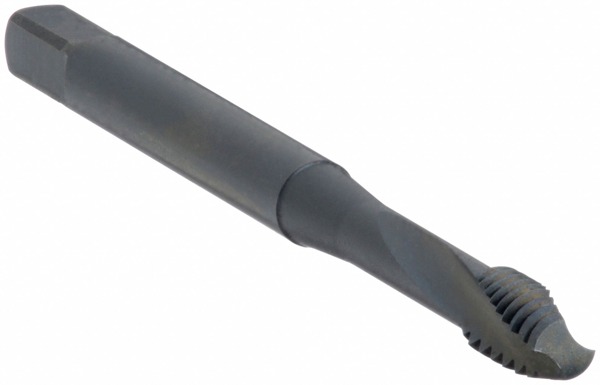 SPIRAL FLUTE TAP, #8-32 THREAD, &frac14; IN THREAD L, 2 3/32 IN L, MODIFIED BOTTOMING