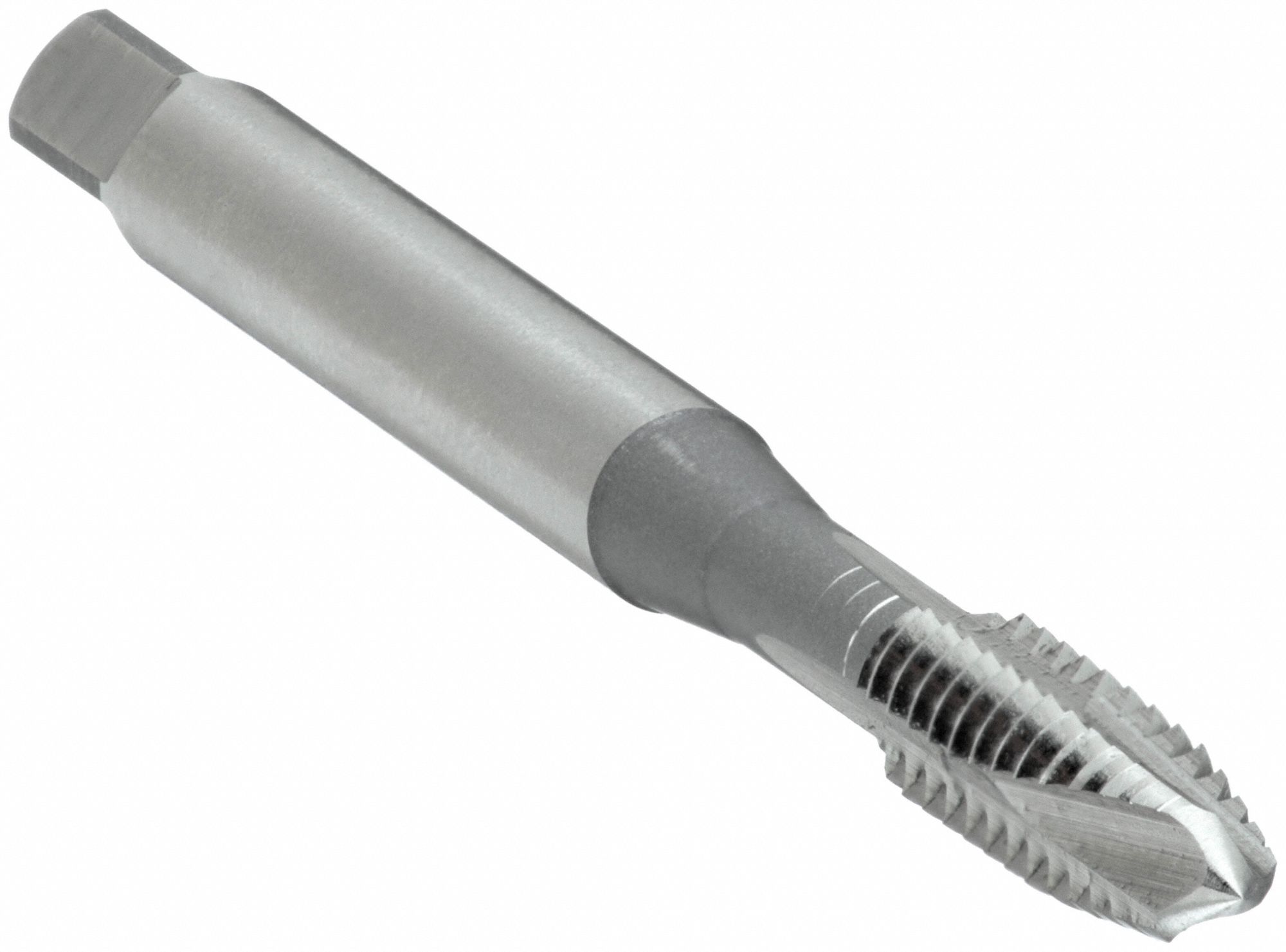 SPIRAL POINT TAP, #8-32 THREAD SIZE, 5/16 IN THREAD L, 2 3/32 IN L, PLUG, RIGHT HAND