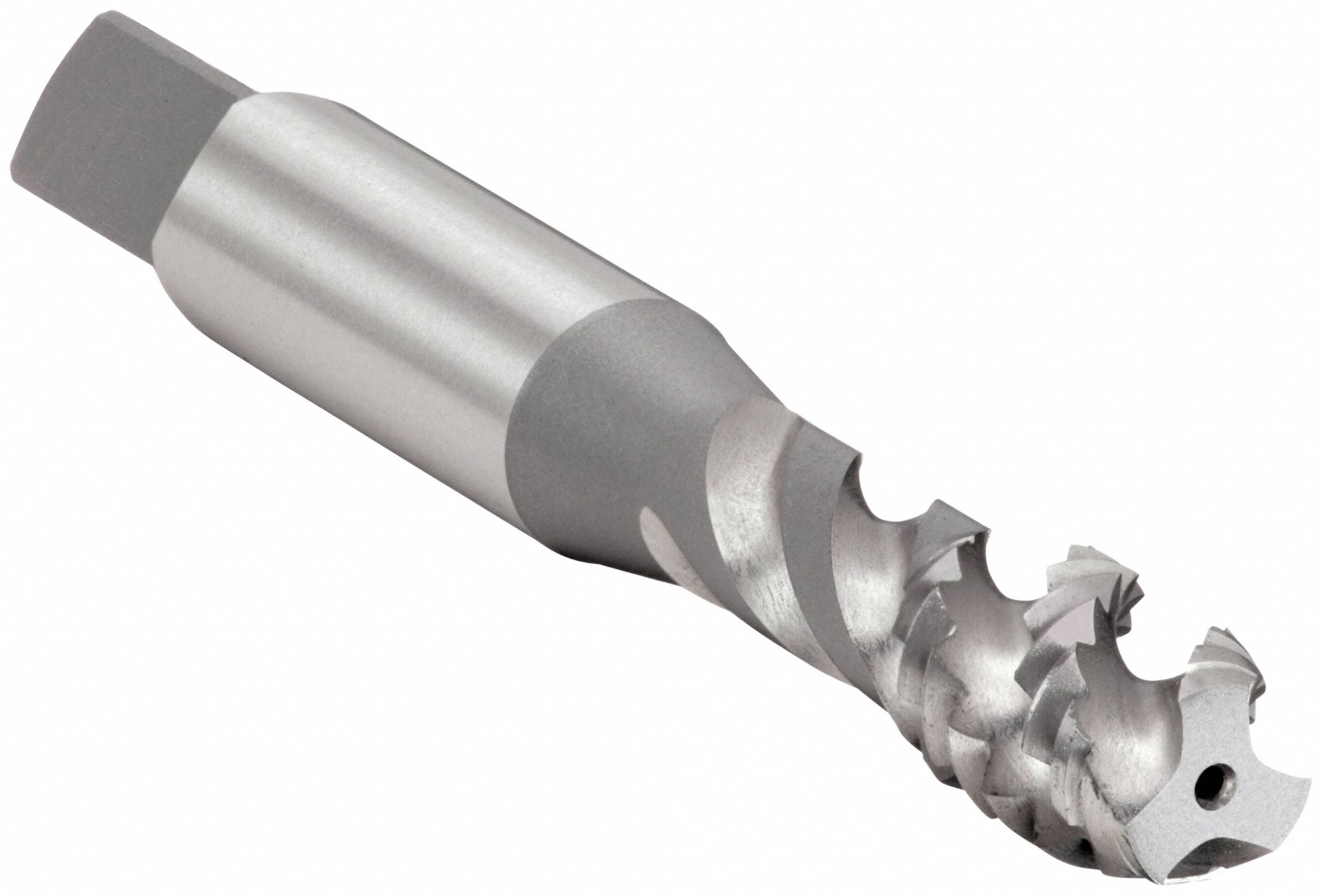 TARAUD À CANNELURE HÉLICOÏDALE, FILETAGE 3/8 PO-16, FILETAGE 1/2 PO LONG, 2 29/32 PO LO, DROITIER, H3, ACIER RAPIDE