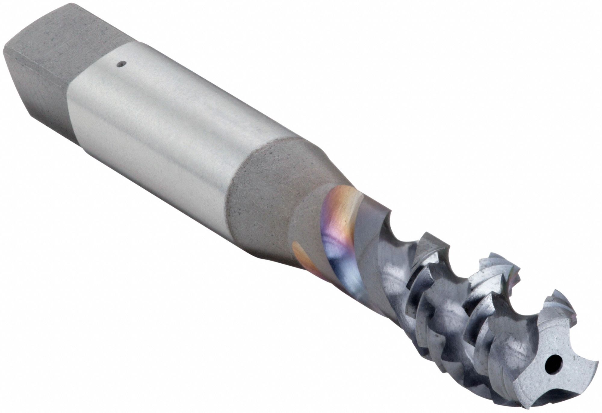 Spiral Flute Tap: 3/8"-16 Thread Size, 1/2 in Thread Lg, 2 29/32 in Overall Lg, Right Hand, H3