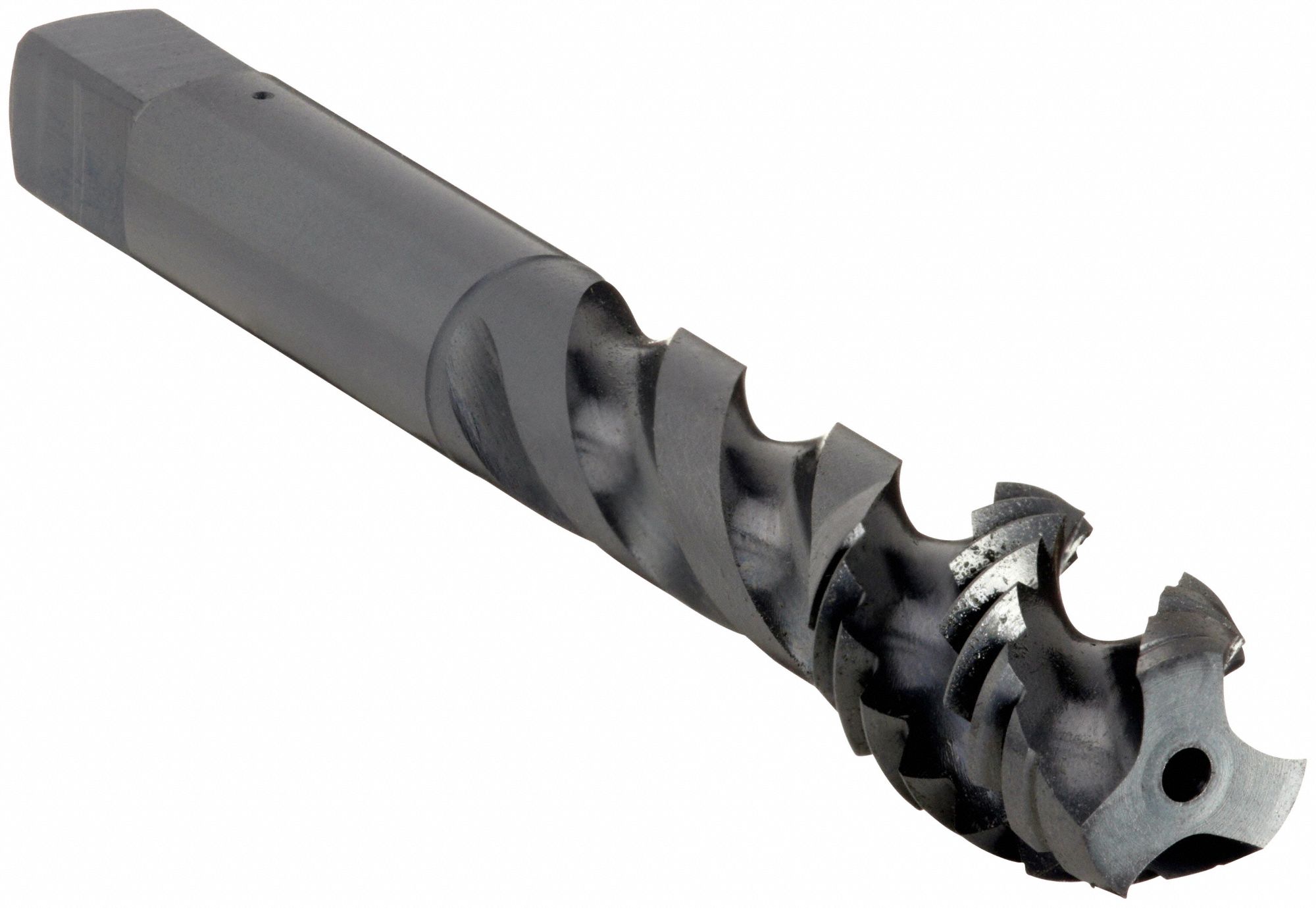 Spiral Flute Tap: 1/2"-13 UNC, H3 / 2B-3B, 3 Flute, Modified Bottoming Chamfer