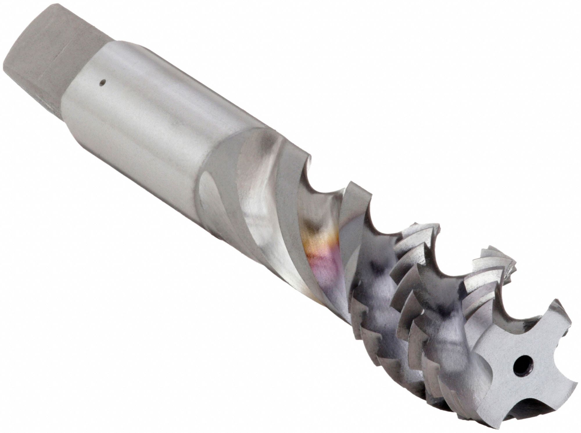 Spiral Flute Tap: 5/8"-18 Thread Size, 11/16 in Thread Lg, 3 25/32 in Overall Lg, Right Hand, H3