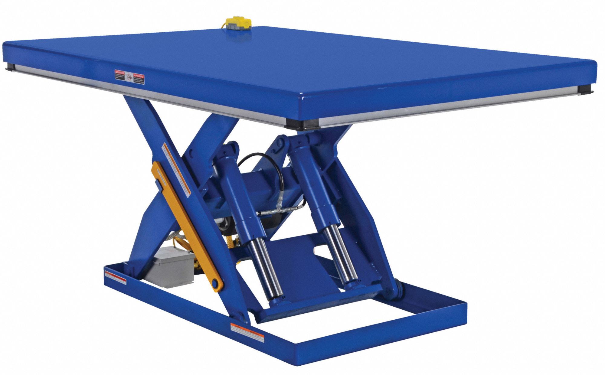 GRAINGER APPROVED Stationary Scissor Lift Table, 4,000 lb Load Capacity