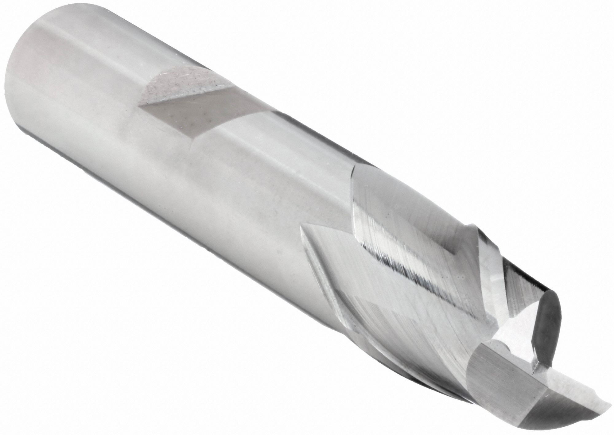 SQUARE END MILL, BRIGHT/UNCOATED, CENTRE CUTTING, 2 FLUTES, 7/32 IN MILLING DIAMETER