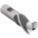 SQUARE END MILL, BRIGHT/UNCOATED FINISH, CENTRE CUTTING, 2 FLUTES, 1 IN MILLING DIA