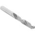 Fractional-Inch Bright Finish Spiral-Flute Solid Carbide Screw-Machine Length Drill Bits