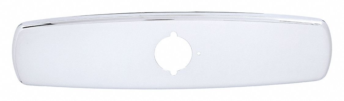 TRIM AND COVER PLATE: FITS SLOAN BRAND, FOR OPTIMA/OPTIMA PLUS SERIES, CHROME FINISH