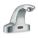 MID ARC BATHROOM FAUCET: SLOAN, CHROME FINISH, 0.5 GPM FLOW RATE