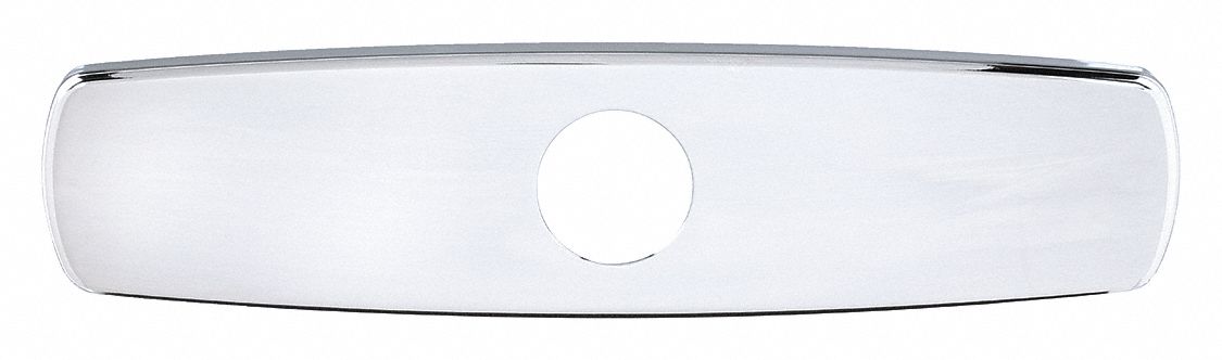 TRIM AND COVER PLATE: FITS SLOAN BRAND, FOR SLOAN SERIES, CHROME FINISH, 2½ IN W