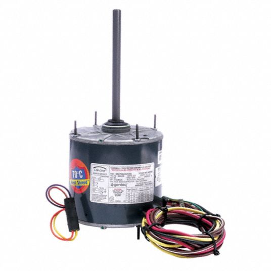 GENTEQ 3C007 Fan Motor,1/2 HP,1625 rpm,60/50Hz 