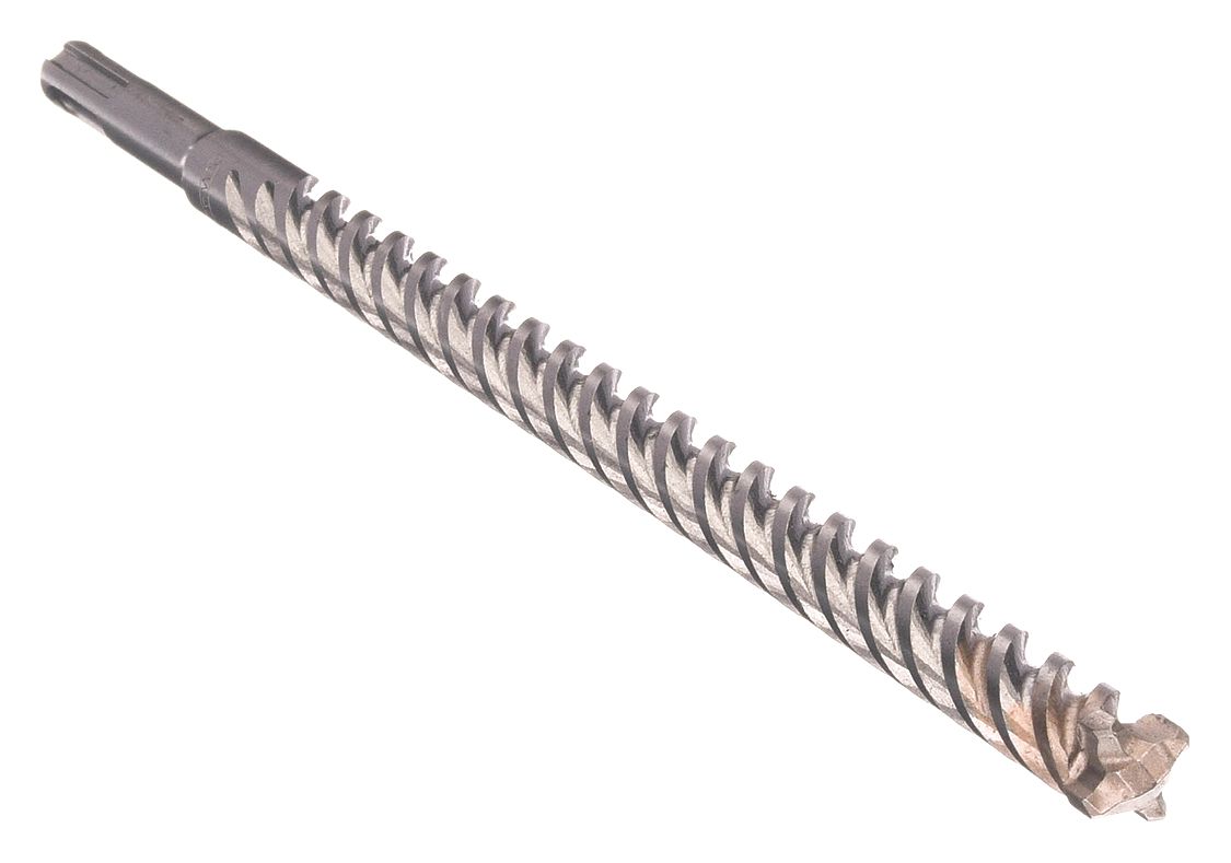 ROTARY HAMMER DRILL, ⅜ IN DRILL BIT SIZE, 10 IN MAX DRILLING DEPTH, 12 IN L, CARBIDE