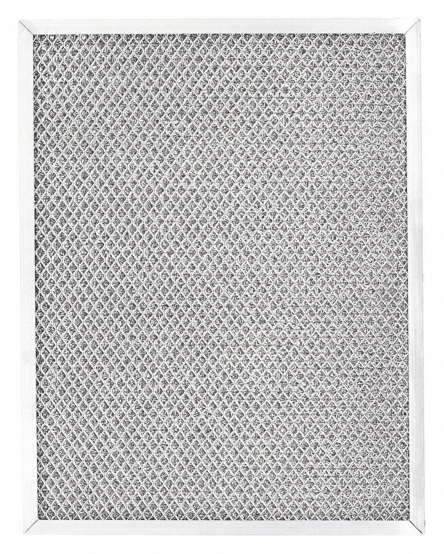 Filter: Aluminum, 10.6 in Overall Ht, 13.5 in Overall Wd, 0.39 in Overall Dp, 3286410