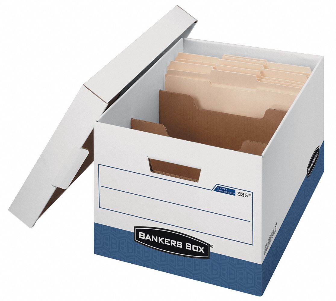 BANKER BOX,LTR/LGL,850LB,PK12