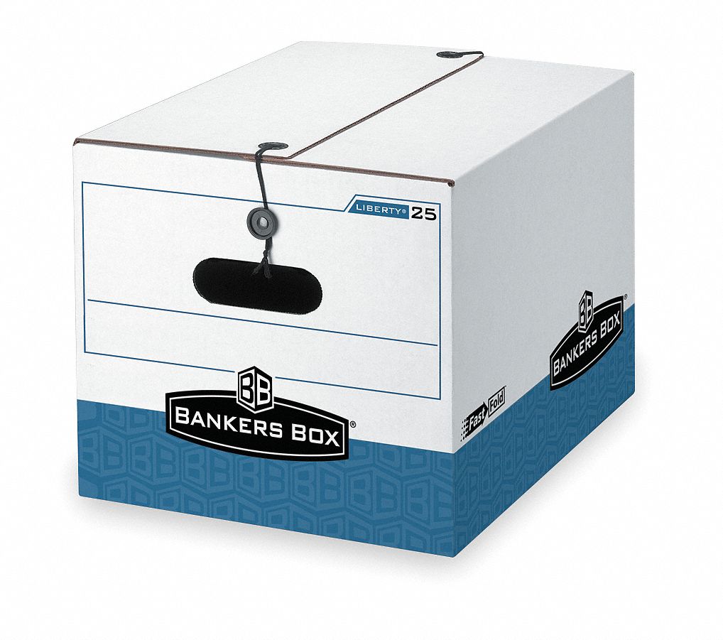 BANKER BOX,LTR/LGL,STRINGBTTN,PK12