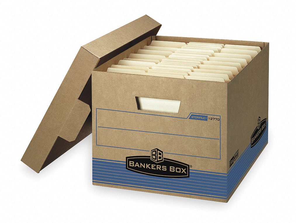 BANKER BOX,LTR/LGL,RECYCLED,PK12