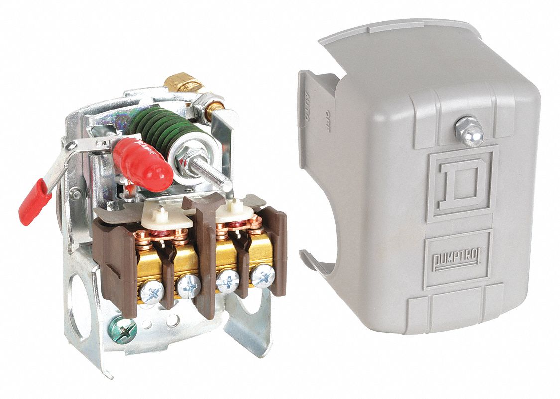 AIR COMPRESSOR SWITCH, DIAPHRAGM ACTUATOR, STANDARD, 4¼