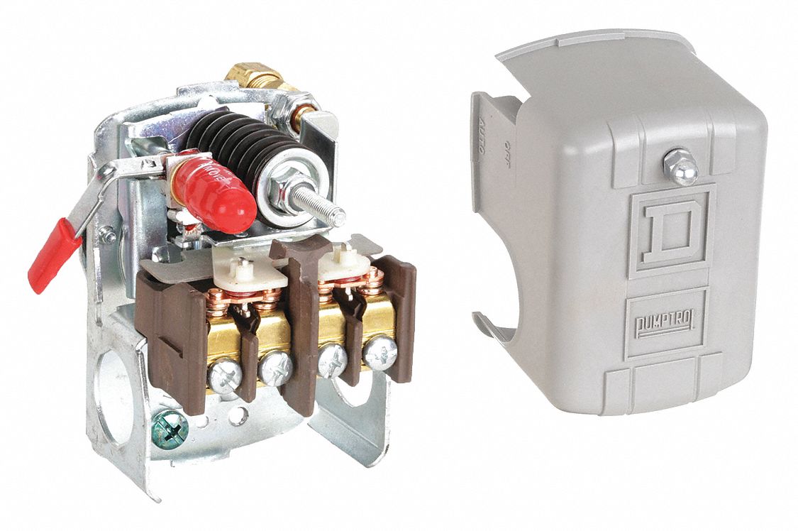 AIR COMPRESSOR SWITCH, DIAPHRAGM ACTUATOR, STANDARD, 1/4