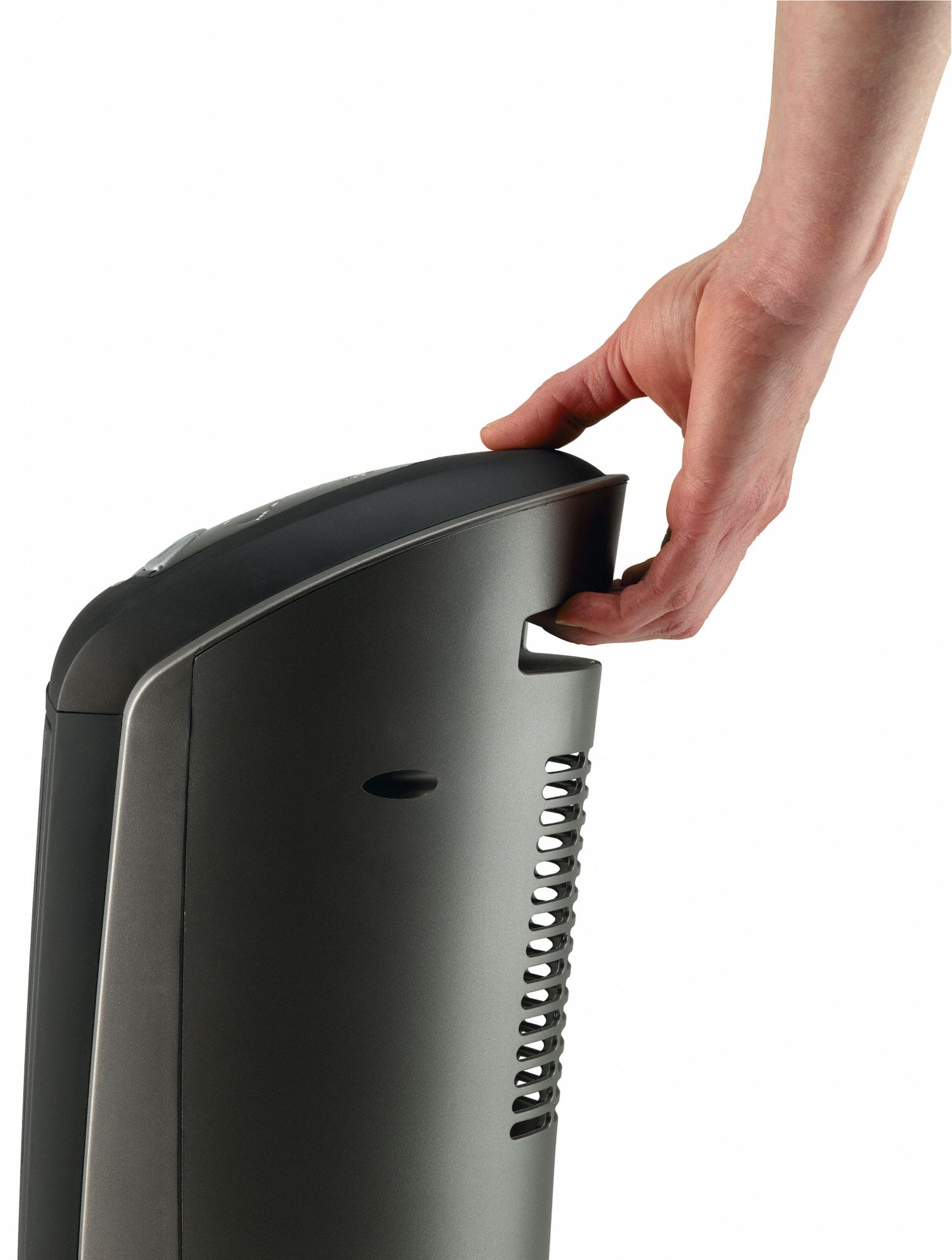 AIR KING Portable Electric Heater 900W/1500W, 2 Heat Settings, Gray