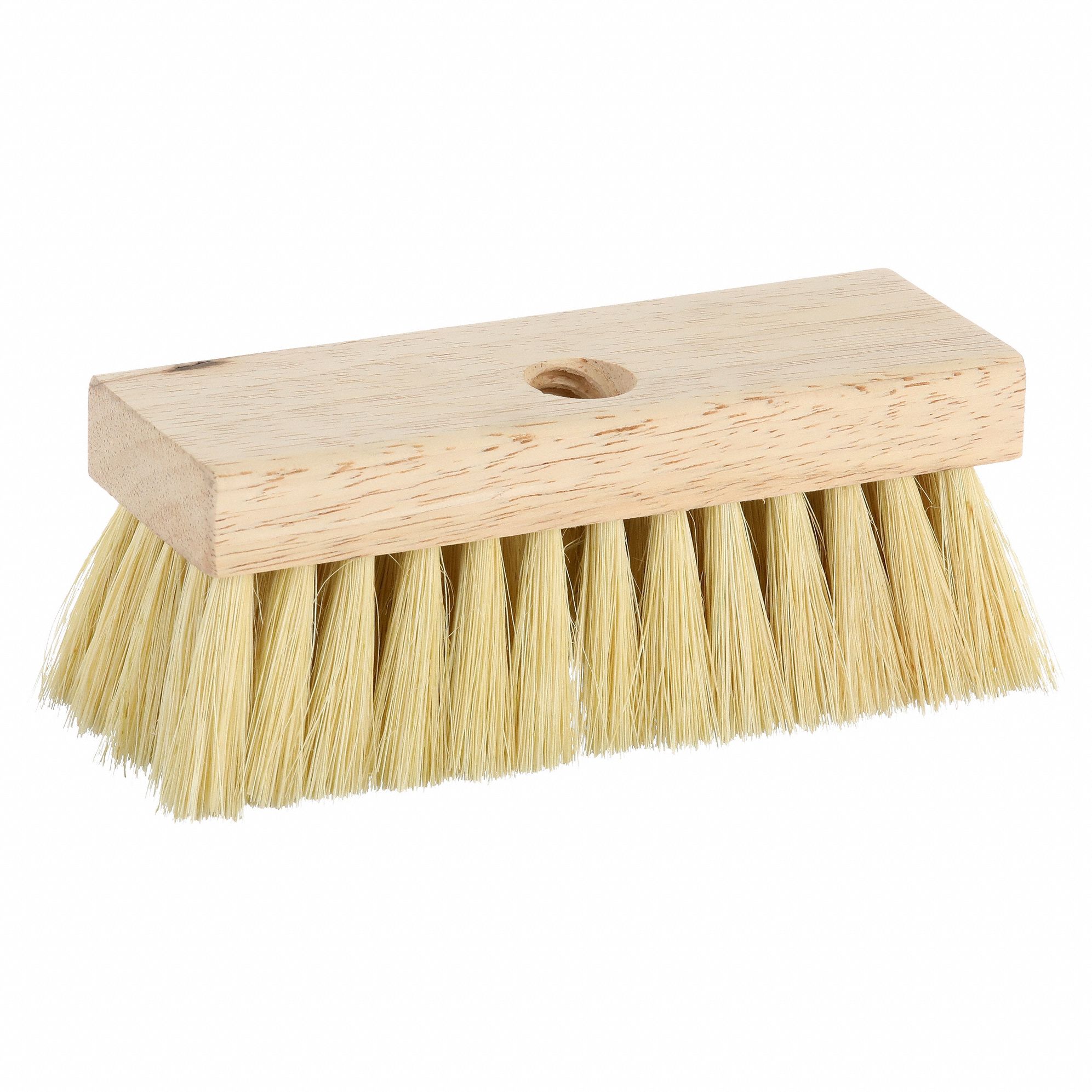 ROOFING BRUSH, 7 IN LENGTH, WOOD, 7 IN HEAD LENGTH, WHITE