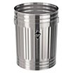 Round Metal Trash Cans image