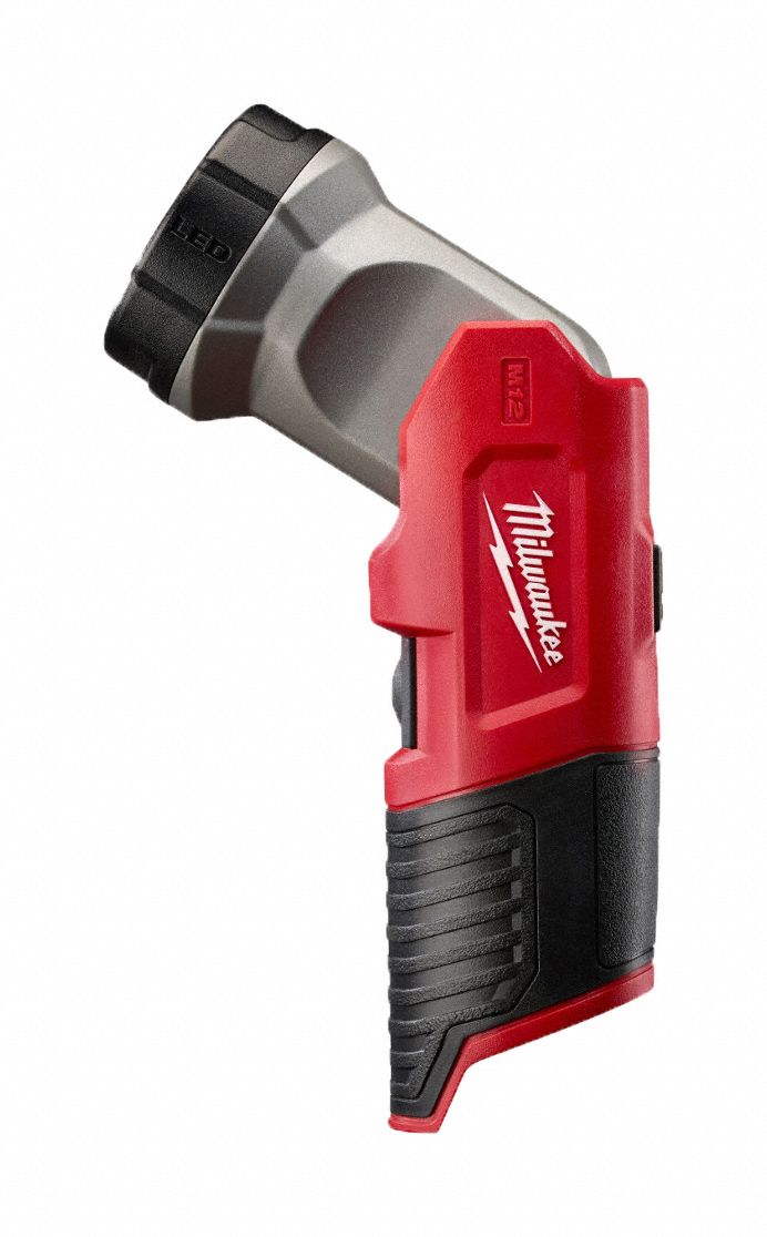 MILWAUKEE Cordless Flashlight M12, Bare Tool, 100 lm Max., 1 Modes