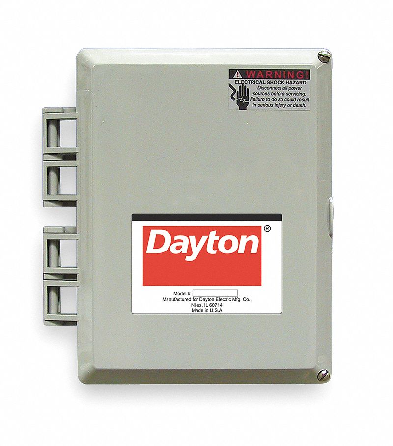 Dayton Motor Pump Control Box 1 Ph 240v 32 Amps Pump Control Panels Gus2pzf8 2pzf8 Grainger Canada