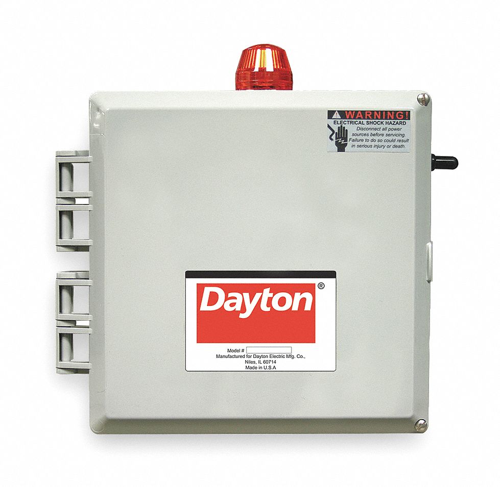 Dayton Pump Control Panel 1 8 240v Ac Compatible Pump Type Sump Tether Float 2pzg6 2pzg6 Grainger