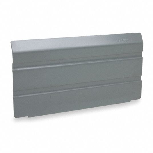 Vidmar Tool Box Steel Drawer Divider 4-1/4 Wide x 4-5/8 Deep x 2-7/8  High, Gray, For Vidmar Cabinets D3006-25PK - 95192498 - Penn Tool Co., Inc