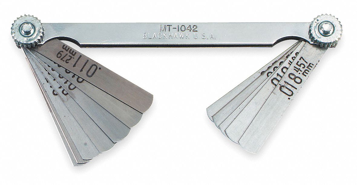 Ignition Feeler Gauge Set Grainger