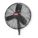 LIGHT-DUTY QUIET-DESIGN INDUSTRIAL FAN, 24 IN BLADE DIA, 2,280/4,320/5,030 CFM, 115V AC
